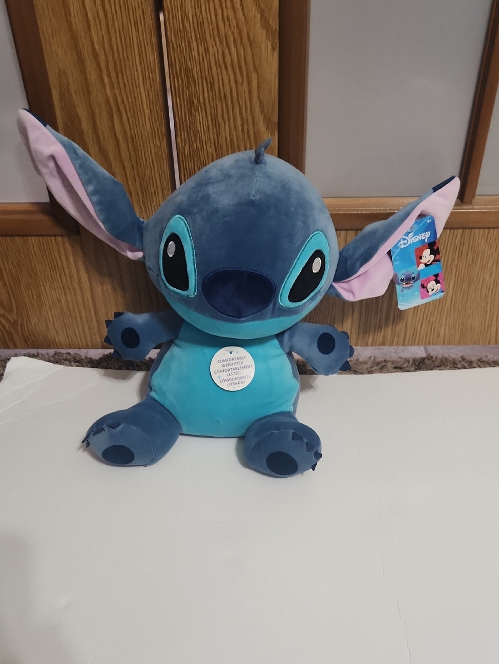 Disney Stitch Lilo And Stitch Weighted Stuffed Plush Nwt